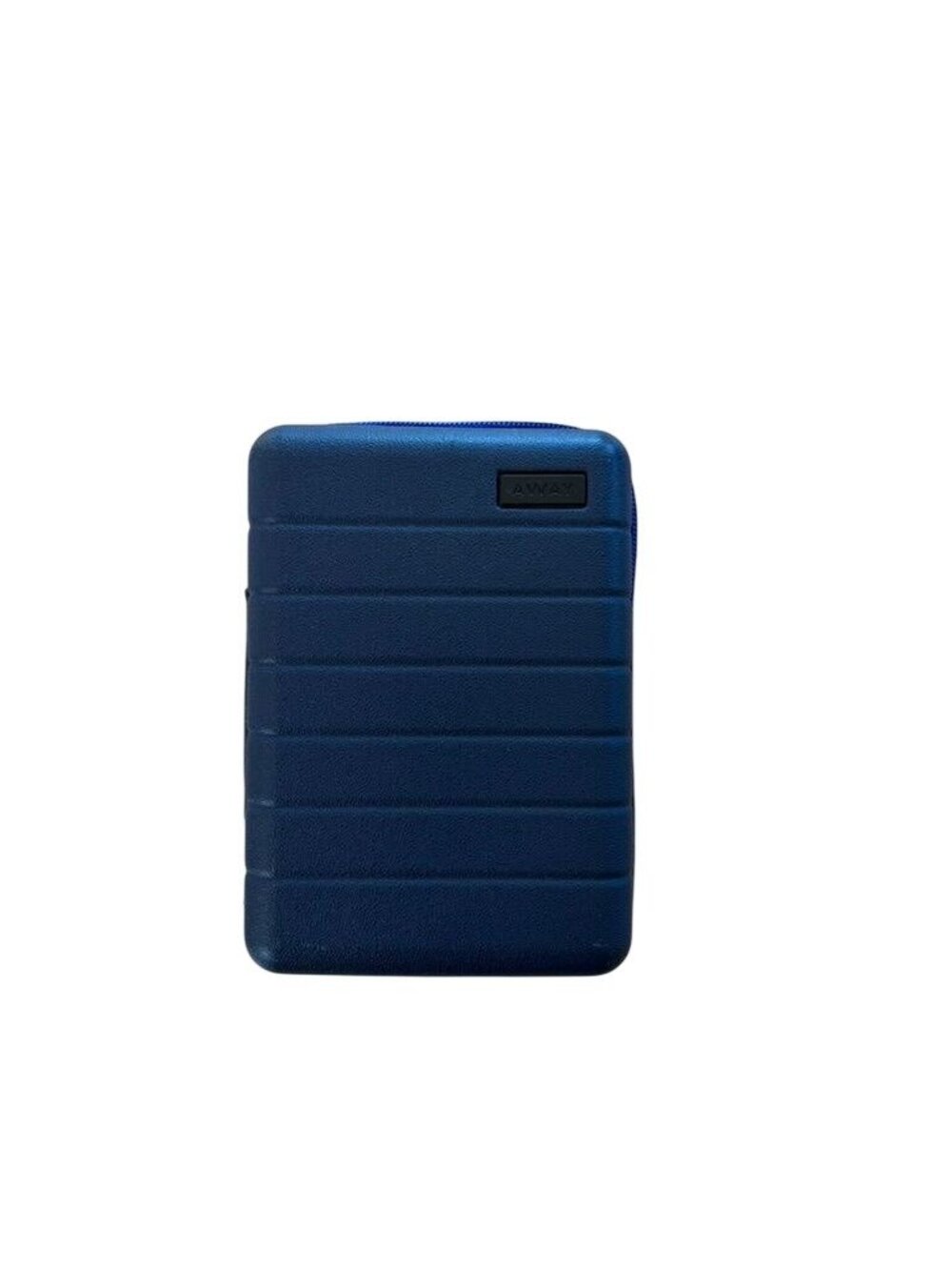 Away X United Airlines Blue Mini Travel Case With Zipper Closure And Elastic Str